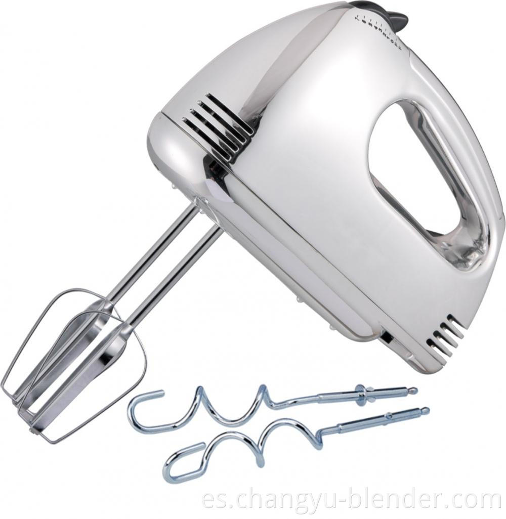 Easy-to-operate hand-held whisk with button